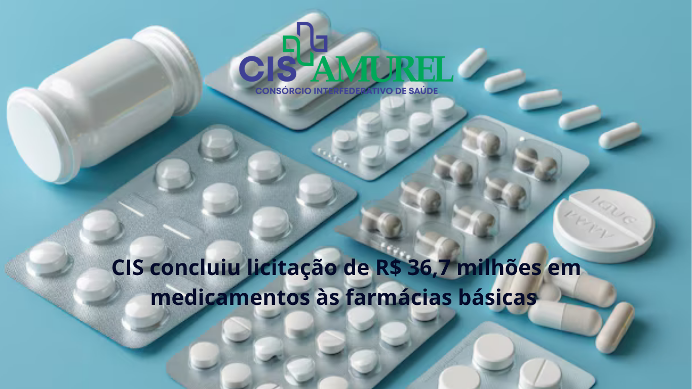 You are currently viewing CISAMUREL obtém deságio de 22% em licitação de medicamentos destinados às farmácias básicas dos municípios